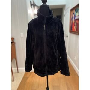 32 Degrees Ladies' Plush Jacket - Women's Large - Black K0393